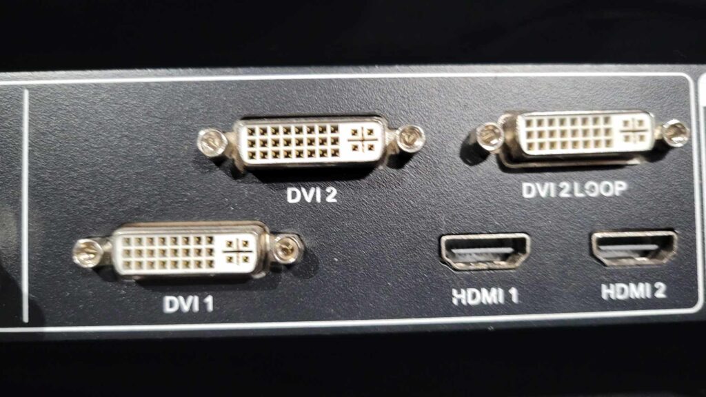 Mapping a LED Wall with a NovaStar Processor