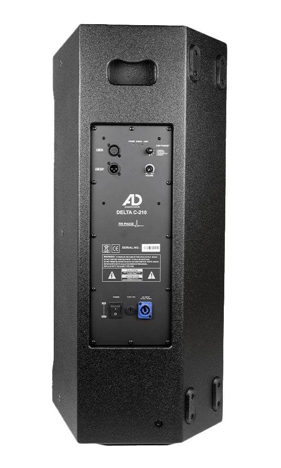 Delta C210 high-performance active column speaker